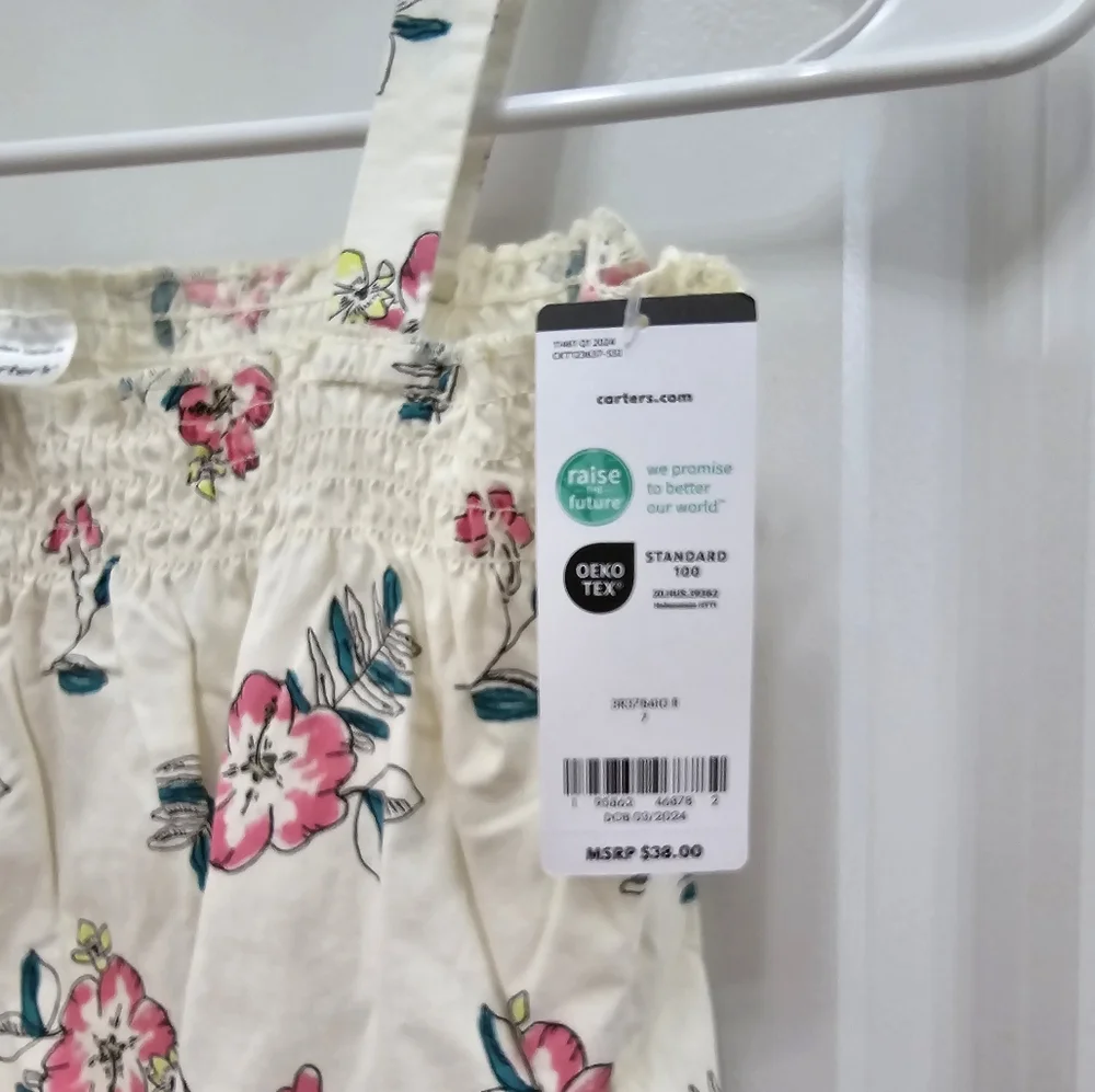 Carter's floral romper